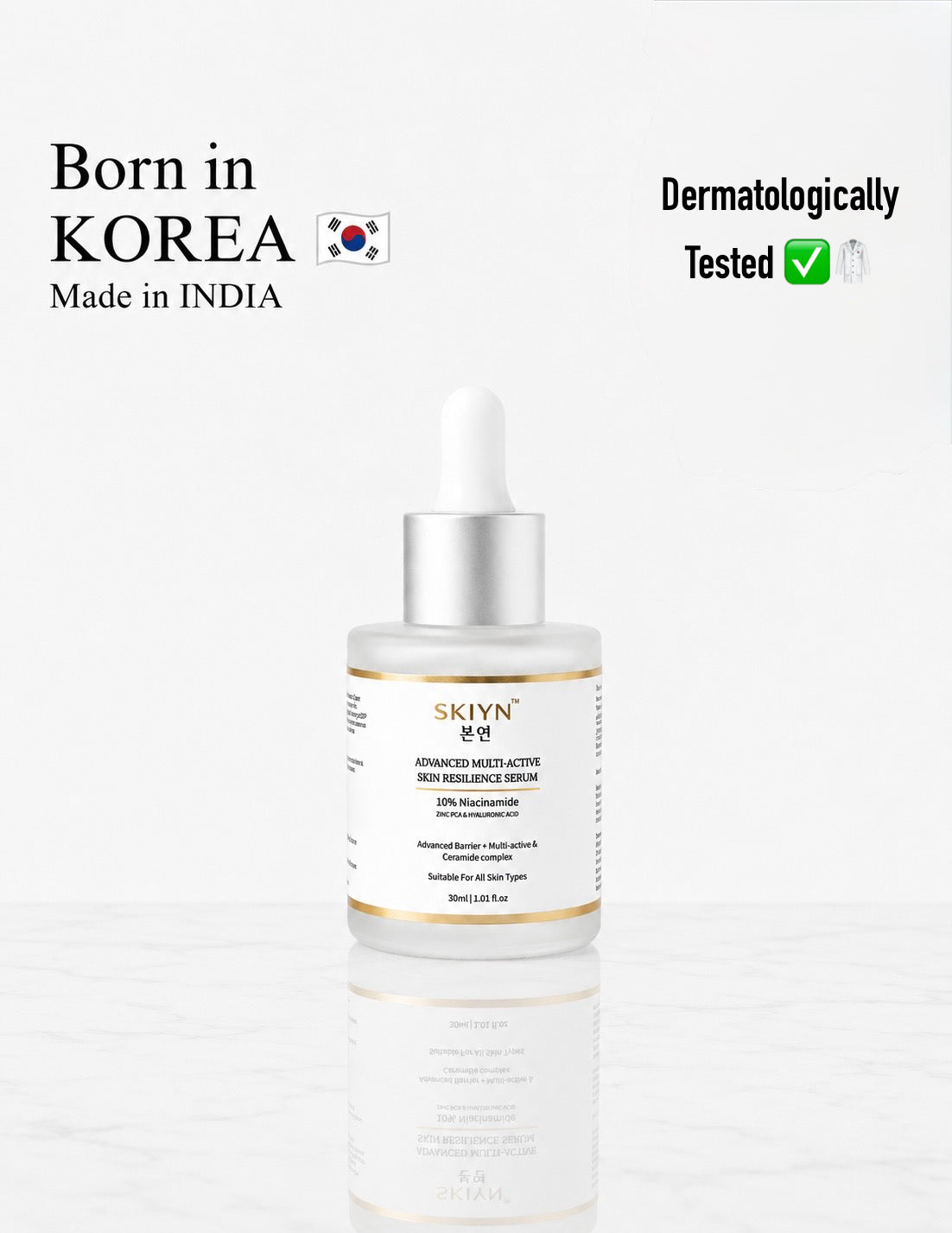 SKIYN 10% Niacinamide Serum with Zinc PCA & Hyaluronic Acid