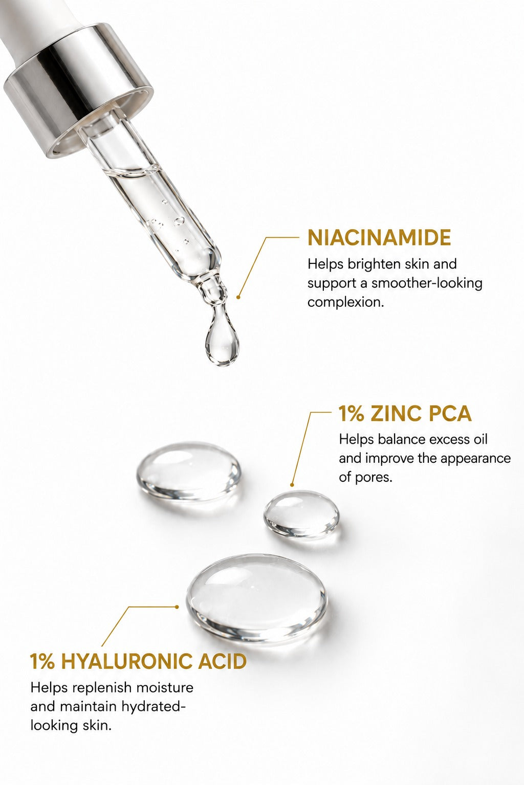 SKIYN 10% Niacinamide Serum with Zinc PCA & Hyaluronic Acid